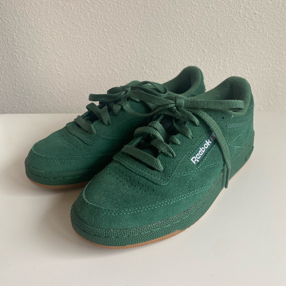 Reebok Women’s Classic Low-Top Sneakers in Green